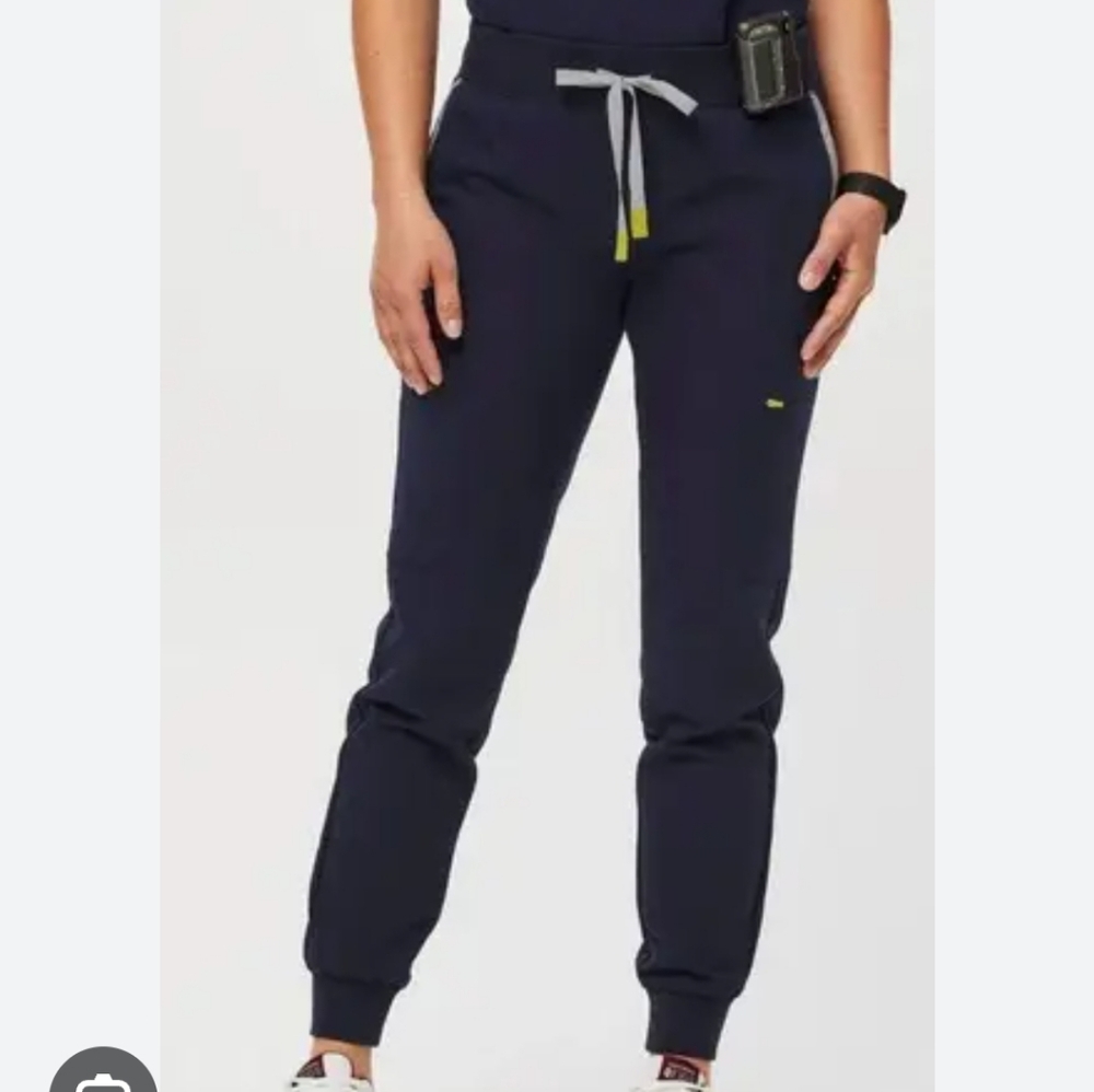 FIGS Navy Muoy Petite Jogger Scrub Pants Size XS